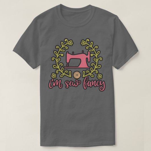 Funny sewing quilt t-shirt (Design voorkant)