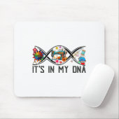 Funny Sewing Quilter Sewer Dna Quilting Hobby Craf Muismat (Met muis)