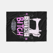 Funny Sewing Quilting Gift  Fleece Deken (Voorkant (Horizontaal))