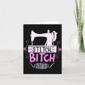 Funny Sewing Quilting Gift Kaart (Voorkant)