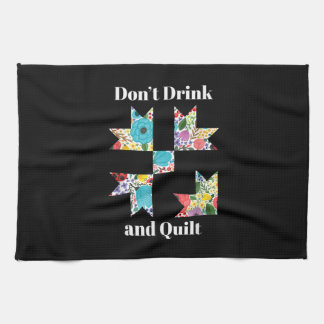 Funny Sewing Quilting Lovers Theedoek