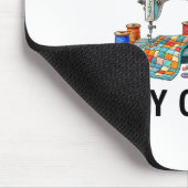 Funny Sewing Sewer My Office Quilt Quilting Patter Muismat (Hoek)