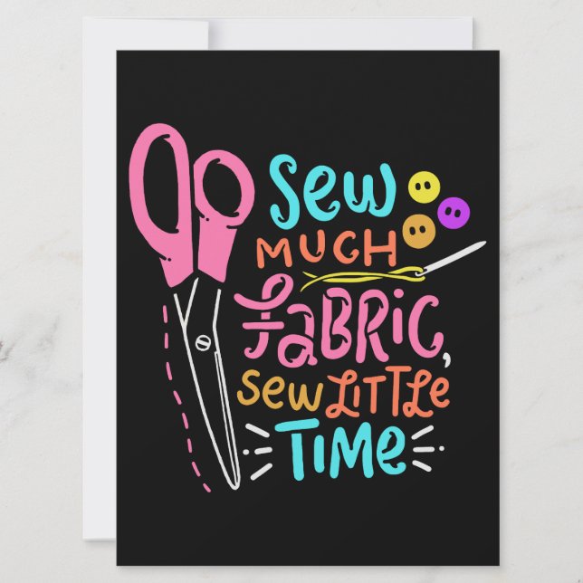 Funny Sewing - Zaai veel stof (Voorkant)