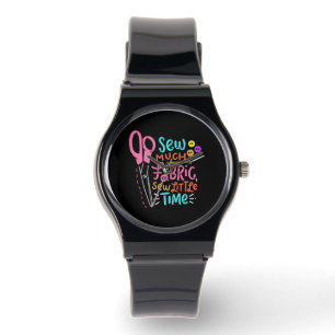 Funny Sewing - Zaai veel stof Horloge