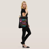 Funny Sewing - Zaai veel stof Tote Bag (Op model)