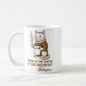 Funny Shakespeare Quote Cat Shakespurr  Koffiemok (Links)