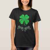 Funny Shamrock Gamer Irish Game Controller St Patr T-shirt (Voorkant)