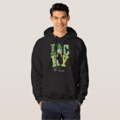 Funny Shamrock Gnome Luck Para St Patricks Day Iri Hoodie (Voorkant volledig)