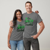 Funny Shamrock One Lucky Teacher St. Patricks Day T-shirt (Unisex)