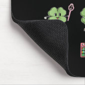 Funny Shamrock Speech Therapy St Patrick's Day Slp Muismat (Hoek)