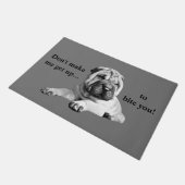 Funny Shar Pei Doormat Deurmat (Schuin)