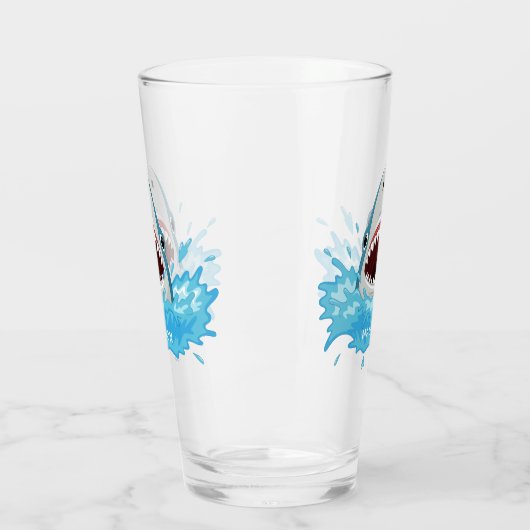 Funny Shark, aangepast glas (Links)