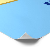 Funny Shark, aangepast poster (Hoek)