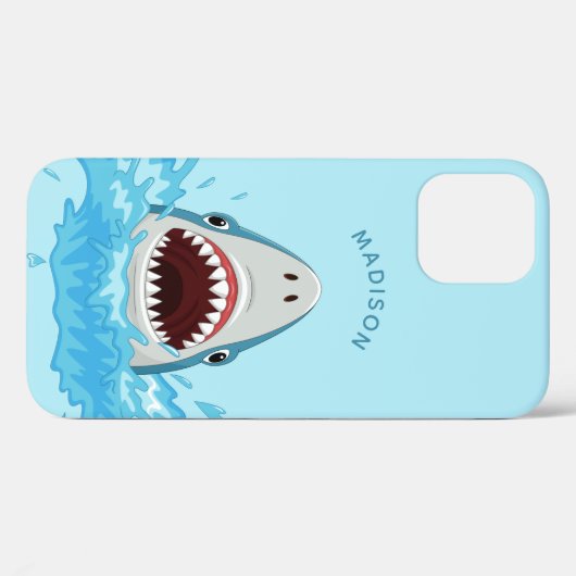 Funny Shark aangepaste telefoongevallen Case-Mate iPhone Case (Achterkant (horizontaal))