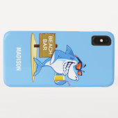 Funny Shark aangepaste telefoongevallen Case-Mate iPhone Case (Achterkant (horizontaal))