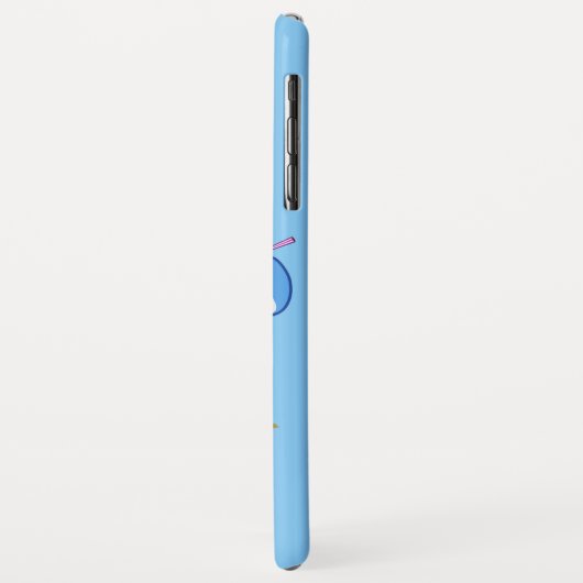 Funny Shark aangepaste telefoongevallen Case-Mate iPhone Case (Achterkant/links)