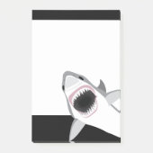 Funny Shark Attack Gift voor je baas Post-it® Notes (Voorkant)