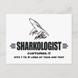 Funny Shark Briefkaart