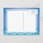 Funny Shark Briefkaart (Achterkant)