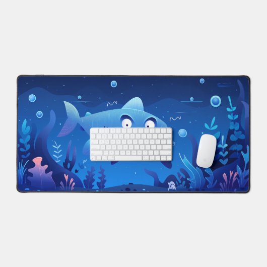 Funny Shark Bureaumat (Keyboard & Muis)