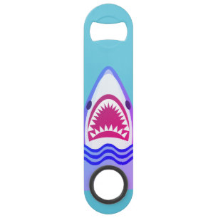 Funny Shark Cartoon Speed Flessenopener
