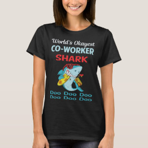Funny Shark CO-WORKER T-shirt
