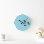 Funny shark diver lunch time :nice bubbles bro ronde klok (Huis)