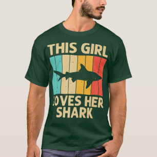 Funny Shark for Girls Kind Hammerhead Tiger Sharks T-shirt