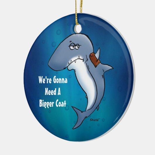 Funny Shark heeft een groter Ornament nodig (Links)