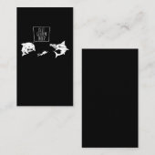 Funny Shark Humor Scuba Diver Joke Visitekaartje (Voorkant / Achterkant)