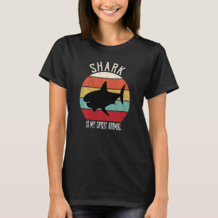 Funny Shark is mijn dierlijk Man vrouwen jongens G T-shirt