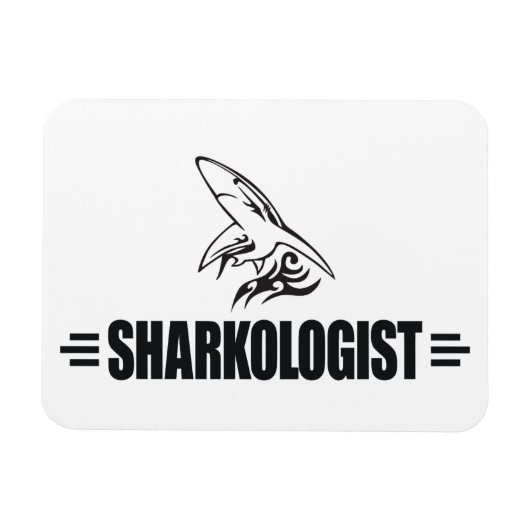 Funny Shark Magneet (Horizontaal)