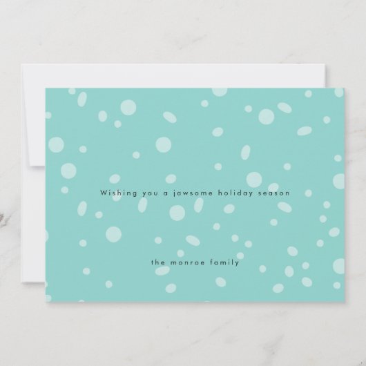 Funny Shark Merry Sharkmas Kerstmis (Achterkant)