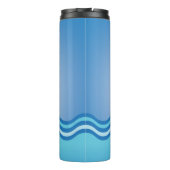 Funny Shark met Jaws Wide Open Thermosbeker (Achterkant)