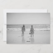 Funny Shark Photo Holiday Card Feestdagenkaart (Achterkant)