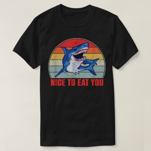 Funny Shark Quotes  T-shirt (Design voorkant)