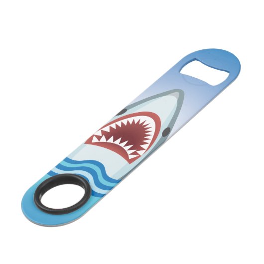 Funny Shark Speed Flessenopener (Voorkant Gekanteld)