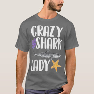 Funny shark strand sea zee lover vakantion hammerh t-shirt