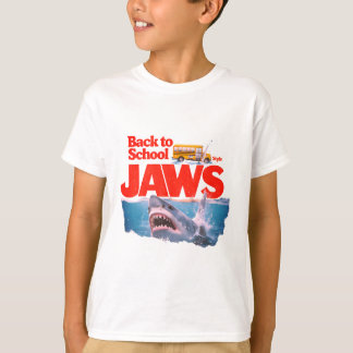 Funny Shark Terug naar School Jaws Geïnspireerd Sh T-shirt