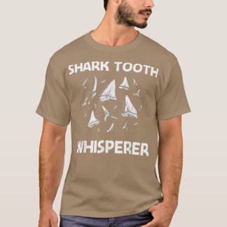 Funny Shark Tooth for Men Women Shark Teeth Fossil T-shirt