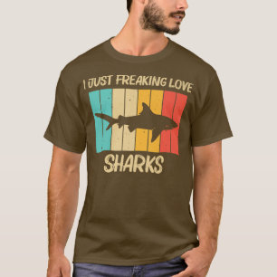 Funny Shark voor mannen Hammerhead Tiger Sharks T-shirt