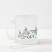 Funny Shark Week Coffee Mok (Links)