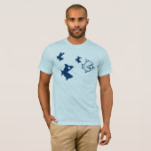 Funny Sharks T-shirt (Voorkant volledig)