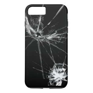 Funny Shattered Glass Joke iPhone 8/7 Plus Hoesje