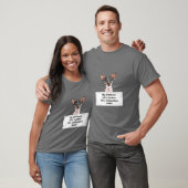 Funny Shedding Dog Chihuahua W Glasses T-shirt (Unisex)