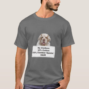 Funny Shedding Dog Clumber Spaniel T-shirt