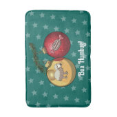 Funny Sheep Christmas Candy Baa Humbug Cartoon Badmat (Voorkant Verticaal)