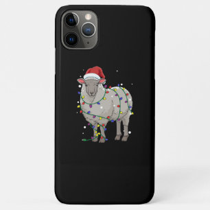 Funny Sheep Christmas   Santa Claus Gift Case-Mate iPhone Case