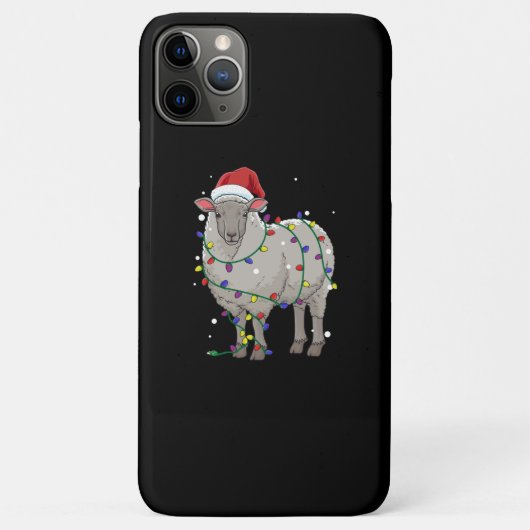 Funny Sheep Christmas | Santa Claus Gift Case-Mate iPhone Case (Achterkant)