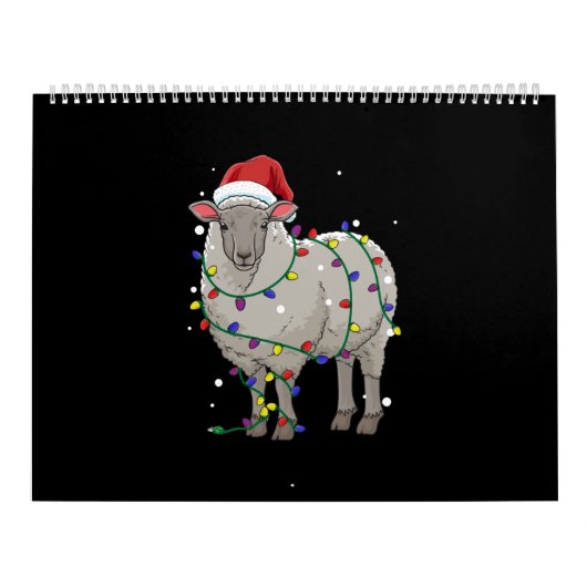 Funny Sheep Christmas | Santa Claus Gift Kalender (Hoes)